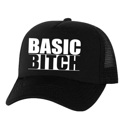 zerogravitee Basic Bitch. Truckers Mesh Snapback hat.